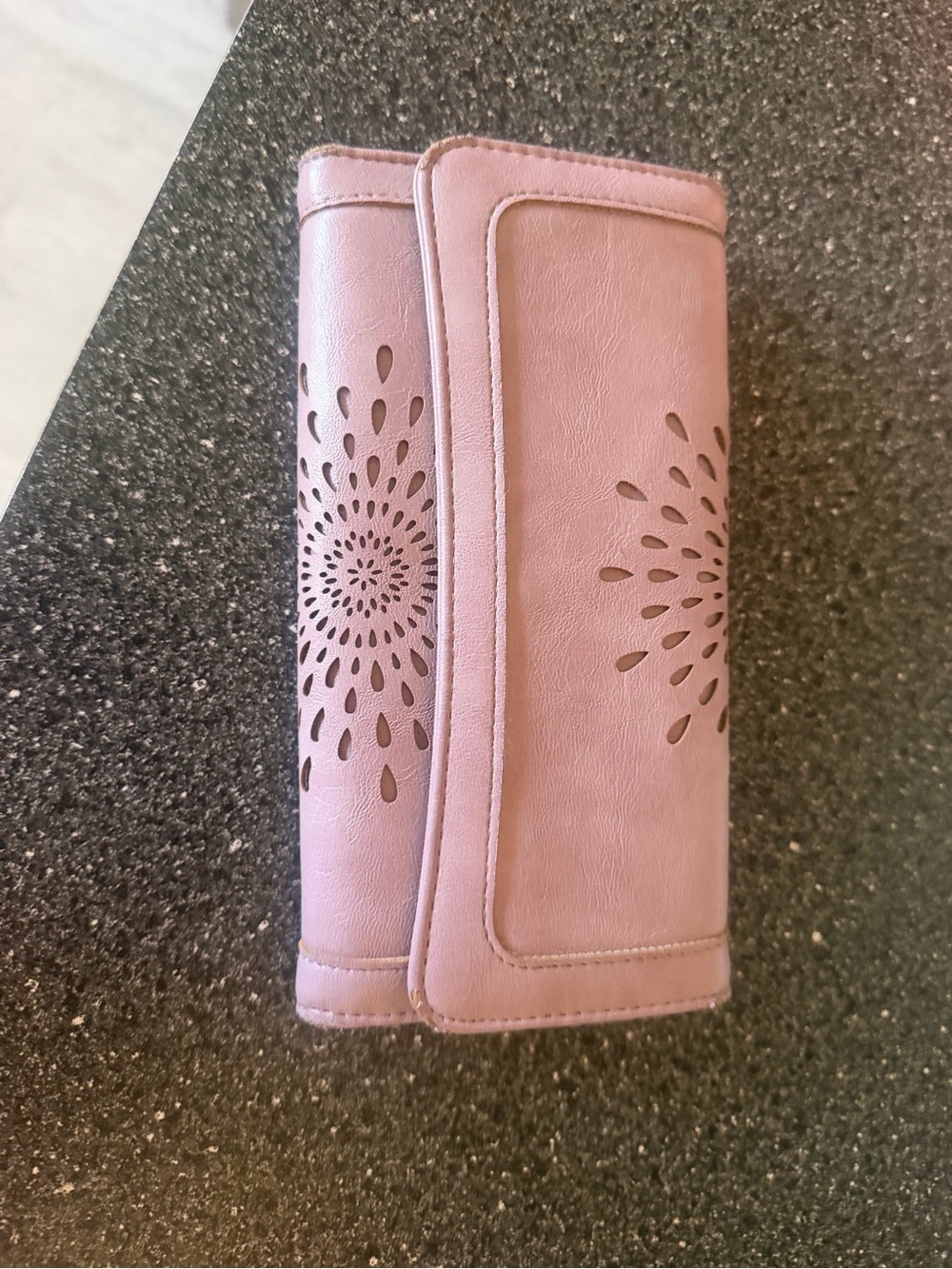Women's vegan leather wallet